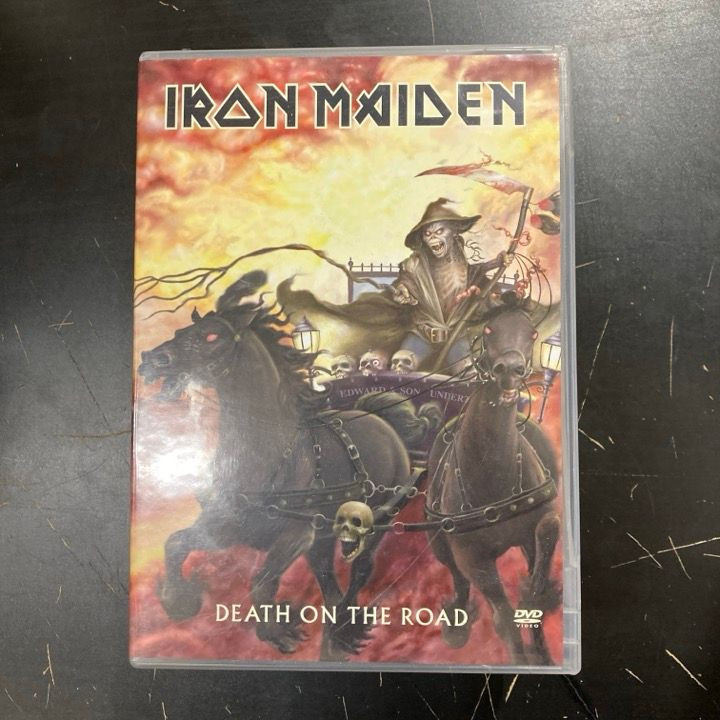 Iron Maiden - Death On The Road 3DVD (M-/M-) -heavy metal-